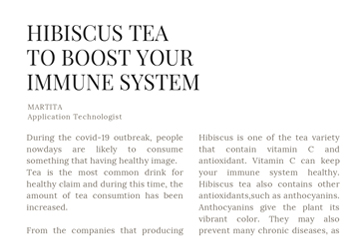 Hibiscus Tea to Boost Your Immune System