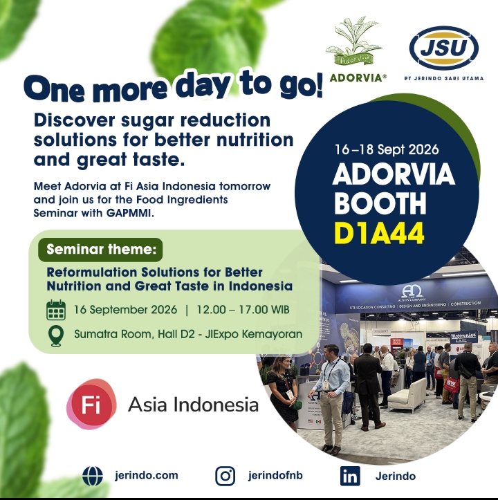 Jerindo Supports Adorvia at Fi Asia Indonesia 2026